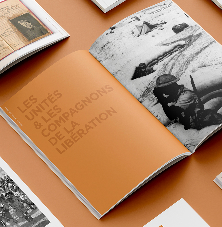 Brochure célébrant les 80 ans de la bataille de Bir Hakeim